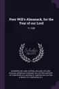 Poor Will's Almanack, for the Year of our Lord. Yr.1880 - William Andrews, William Waring, William Collom