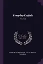 Everyday English; Volume 2 - Franklin Thomas Baker, Ashley Horace Thorndike