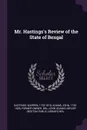 Mr. Hastings's Review of the State of Bengal - Warren Hastings, John Adams