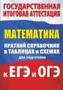 Математика. Краткий справочник в таблицах и схемах для подготовки к ЕГЭ и ОГЭ - Слонимский Лев Иосифович, Слонимская И. С.