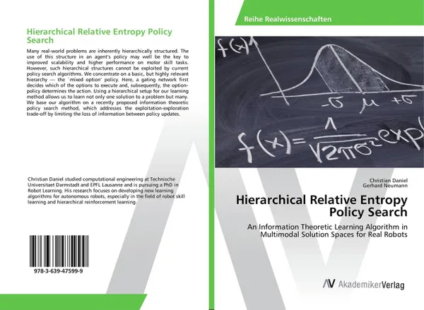 Обложка книги Hierarchical Relative Entropy Policy Search, Christian Daniel and Gerhard Neumann