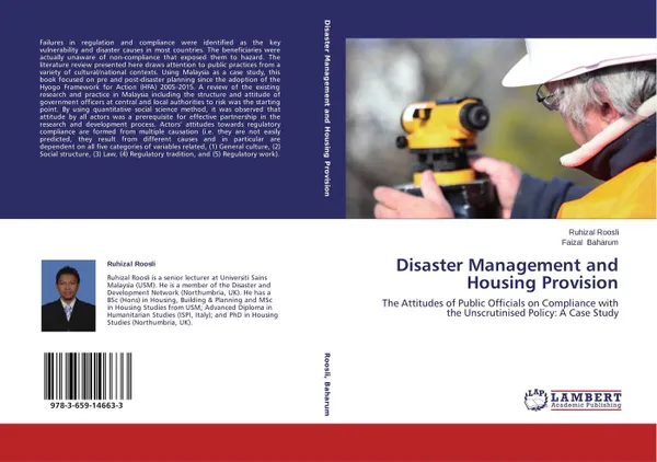 Обложка книги Disaster Management and Housing Provision, Ruhizal Roosli and Faizal Baharum