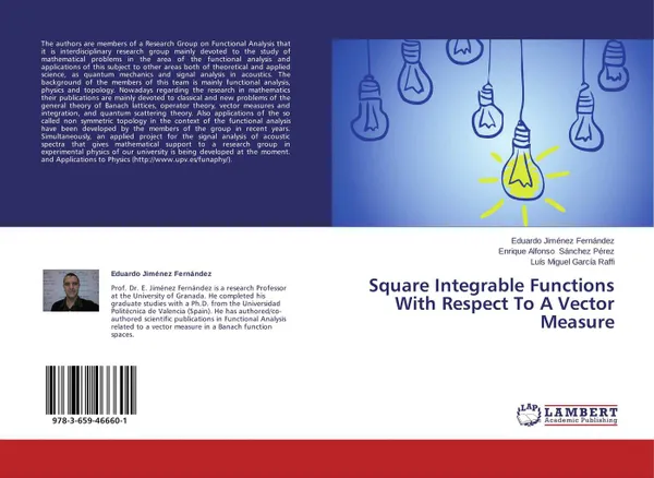 Обложка книги Square Integrable Functions With Respect To A Vector Measure, Eduardo Jiménez Fernández,Enrique Alfonso Sánchez Pérez and Luís Miguel García Raffi