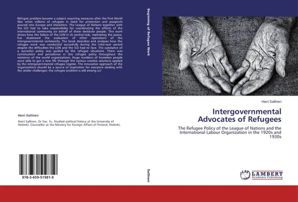 Обложка книги Intergovernmental Advocates of Refugees, Harri Sallinen