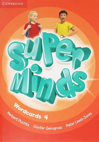 Обложка книги Super Minds Level 4 Wordcards (Pack of 89), Herbert Puchta, Gunter Gerngross, Peter Lewis-Jones