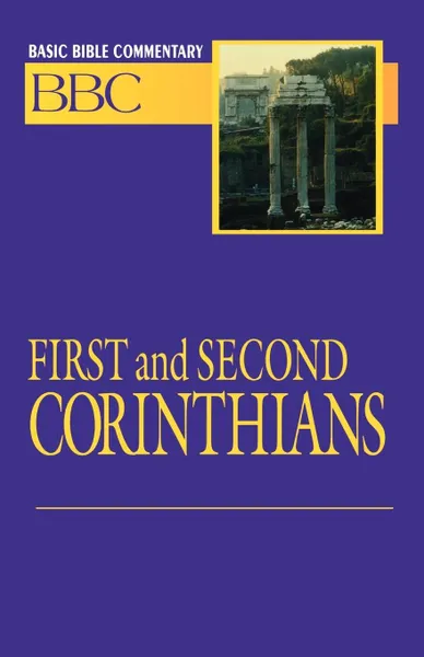 Обложка книги Basic Bible Commentary First and Second Corinthians, Abingdon Press, Norman P. Madsen