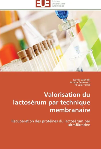 Обложка книги Valorisation du lactoserum par technique membranaire, Collectif