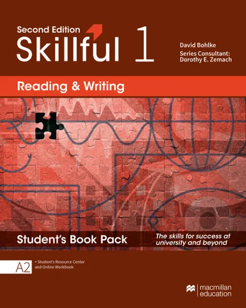 Обложка книги Skillful Second Edition Level 1: Reading & Writiing: Student's  Book Pack, David Bohlke