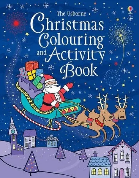 Обложка книги Christmas Colouring and Activity Book, Роджерс Кирстин