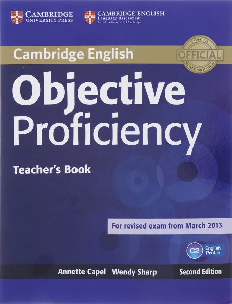 Обложка книги Objective Prof 2Ed TB, Capel,Sharp