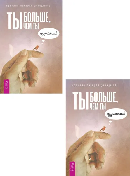 Обложка книги Ты больше, чем ты думаешь (два одинаковых экземпляра) , Патарая (младший) Ираклий