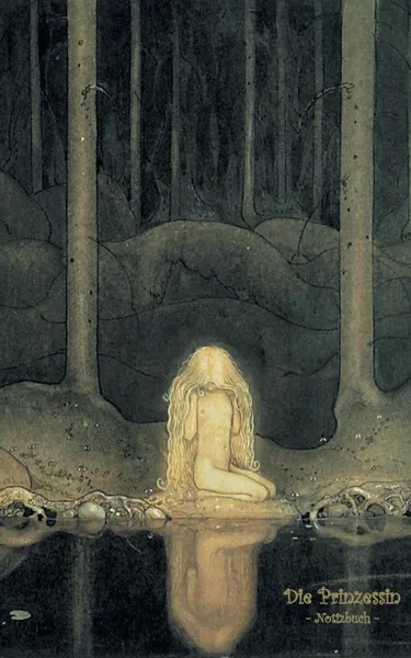 Обложка книги Die Prinzessin - Notizbuch (Trolle und Goblins), Elizabeth M. Potter, John Bauer