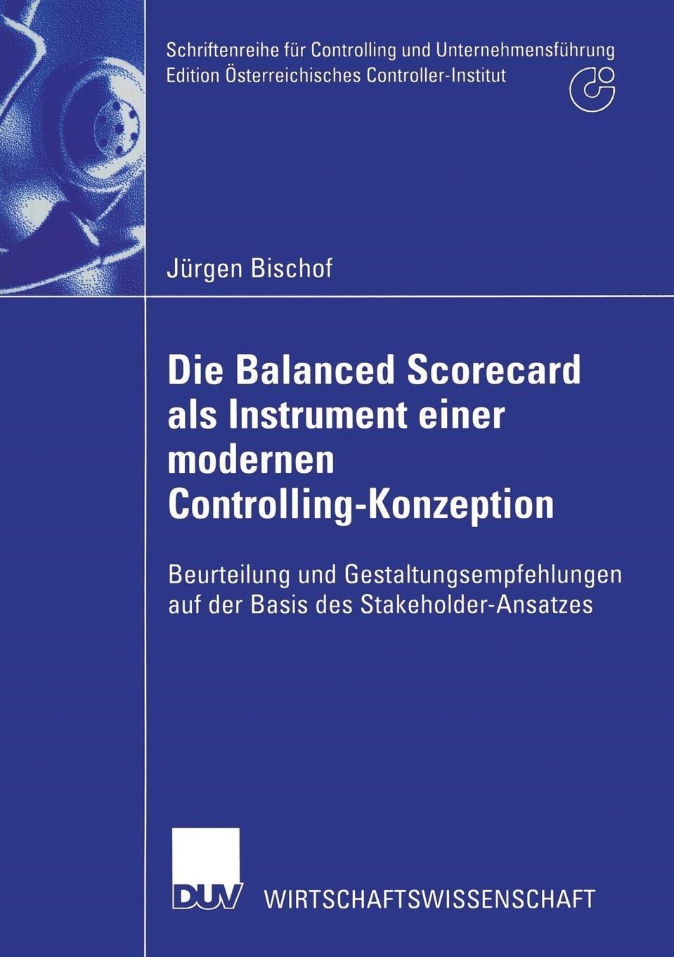 фото Die Balanced Scorecard ALS Instrument Einer Modernen Controlling-Konzeption