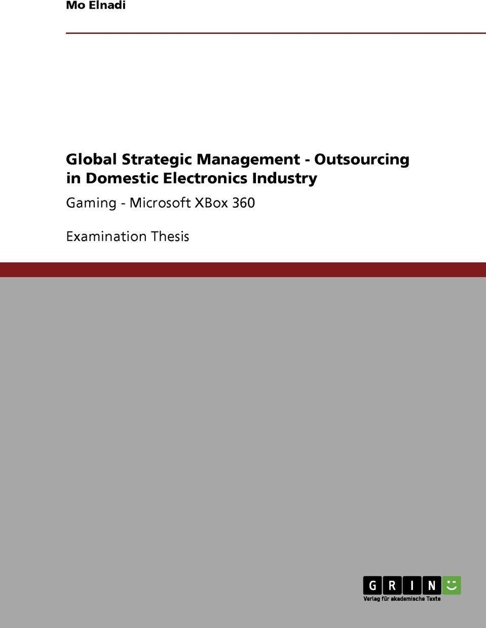 фото Global Strategic Management - Outsourcing in Domestic Electronics Industry