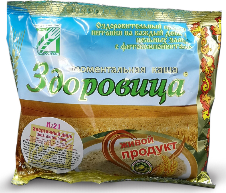 фото Каша "Здоровица" №21. Энергетический день. No gluten, 200г