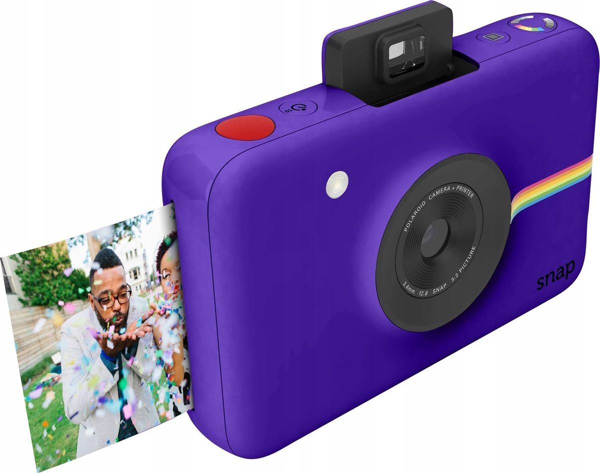 Полароид фотоаппарат фиолетовый