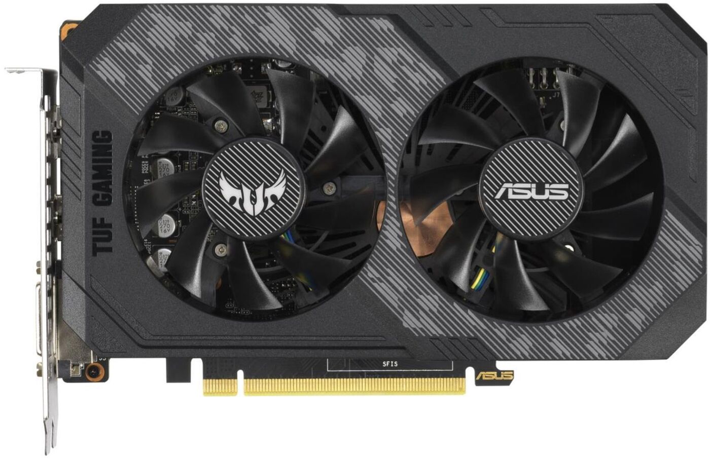 фото Видеокарта Asus PCI-E TUF-GTX1660-O6G-GAMING nVidia GeForce GTX 1660 6144Mb 192bit GDDR5 1530/8002 DVIx1/HDMIx1/DPx1/HDCP Ret