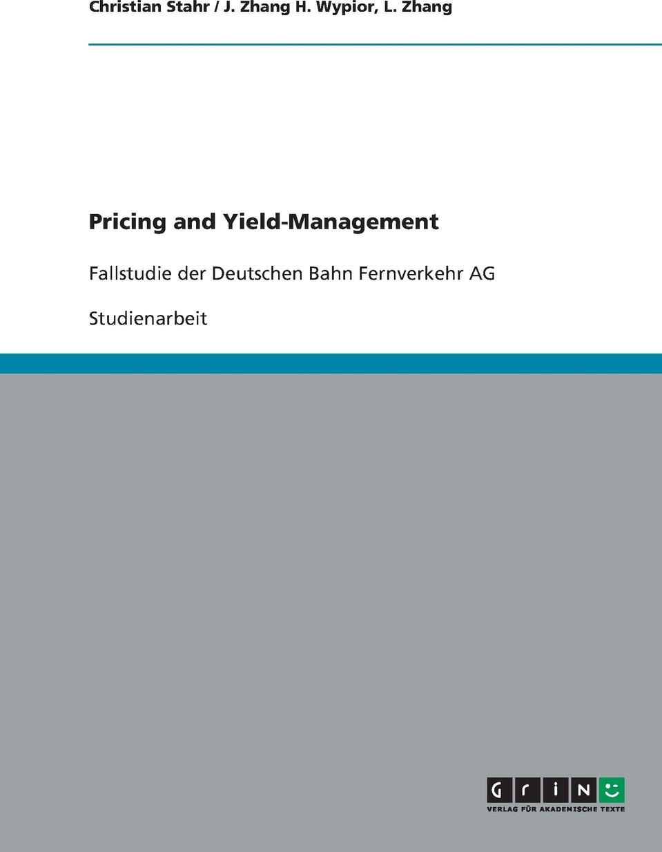 фото Pricing and Yield-Management