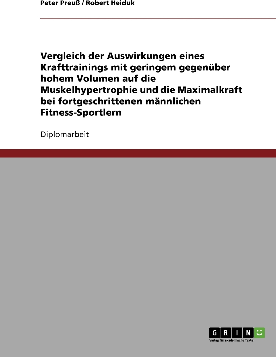 фото Optimales Trainingsvolumen im Krafttraining. Geringes vs. hohes Volumen auf Muskelhypertrophie und Maximalkraft.