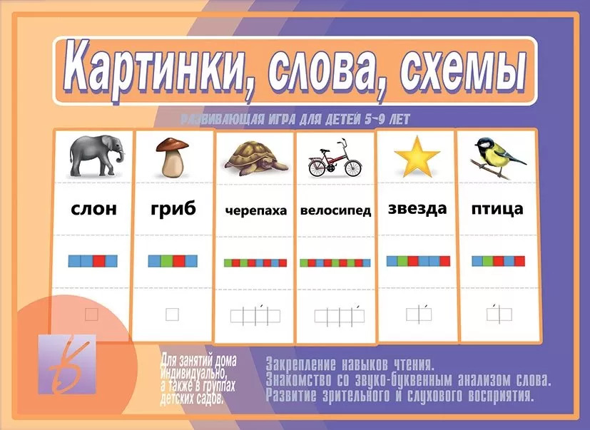 Звуковая схема слова черепаха