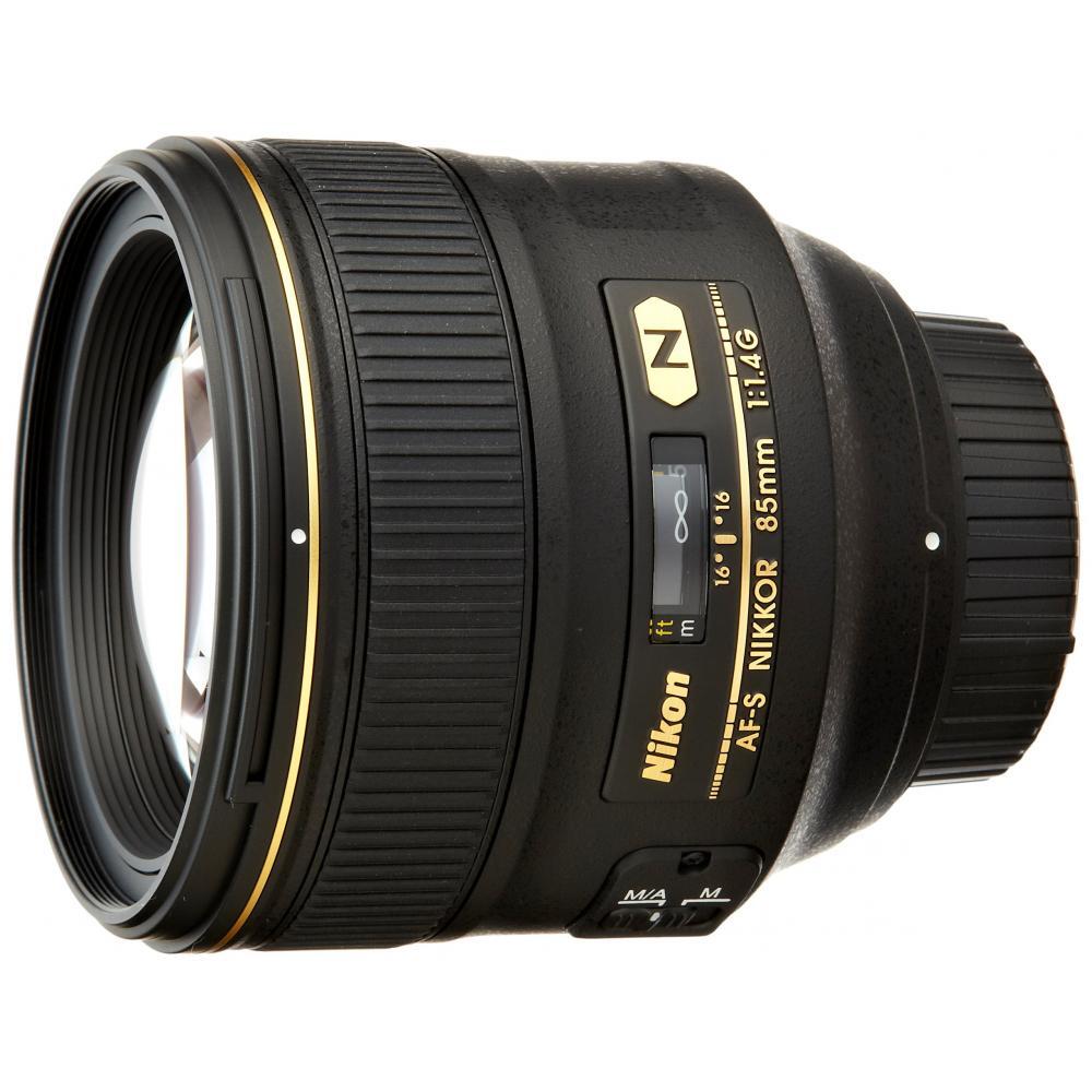 Nikon single focus lens AF-S NIKKOR 85mm f / 1.4G full size corresponding
