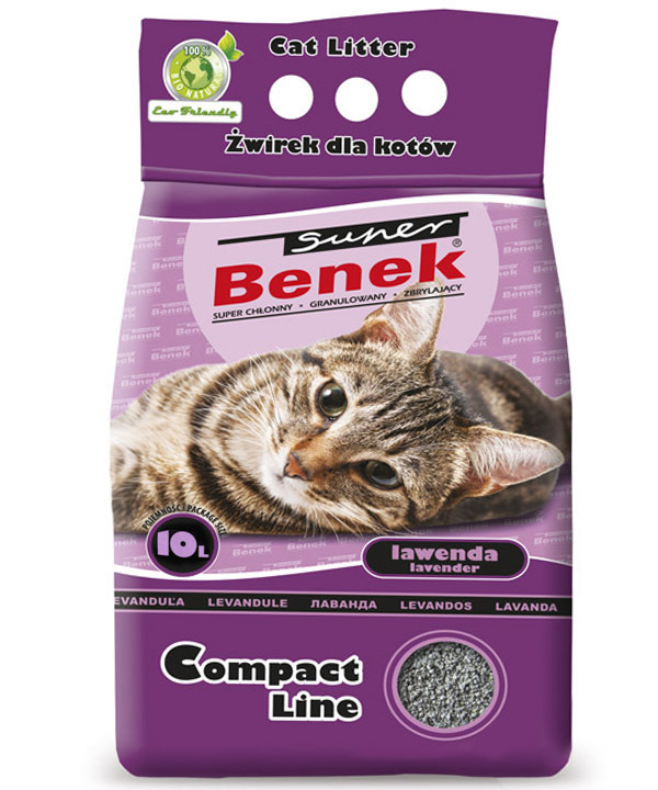 Наполнитель для кошачьего туалета benek