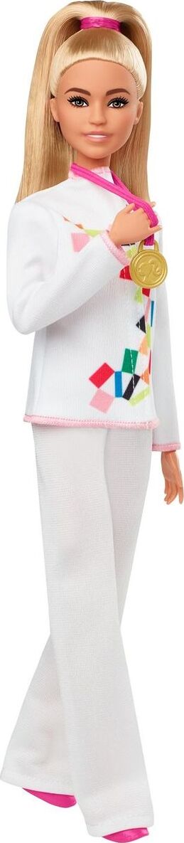 Кукла Barbie Олимпийская спортсменка с аксессуарами Карате GJL74 ...