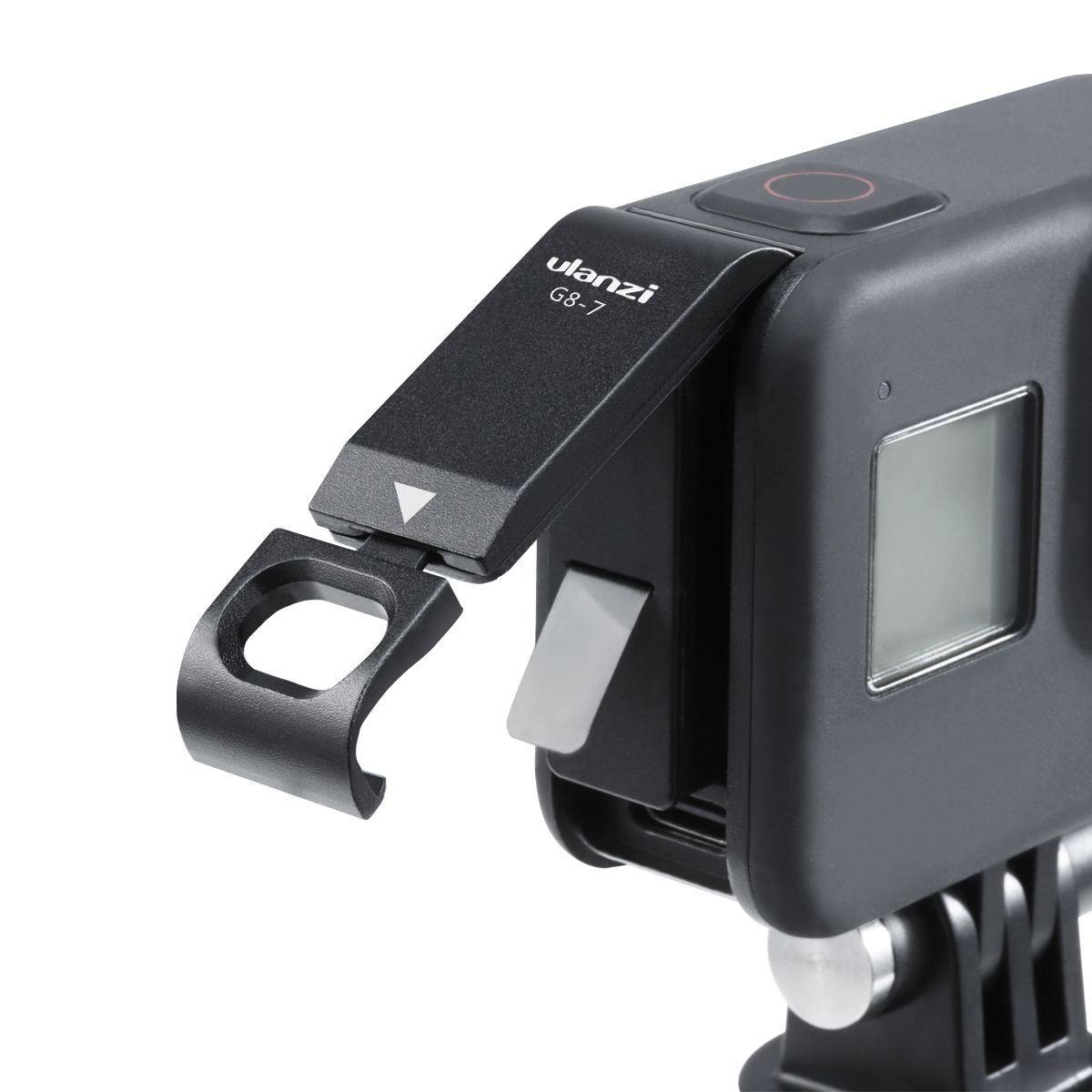 Gopro как снять крышку Съемная крышка с отверстием Type-C для GoPro Hero 8 Ulanzi G8-7 - купить с доста