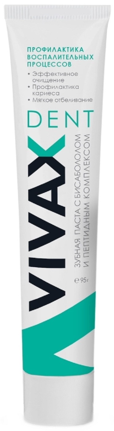 Зубная паста VIVAX с пептидами и Бисабололом - купить с доставкой по ...