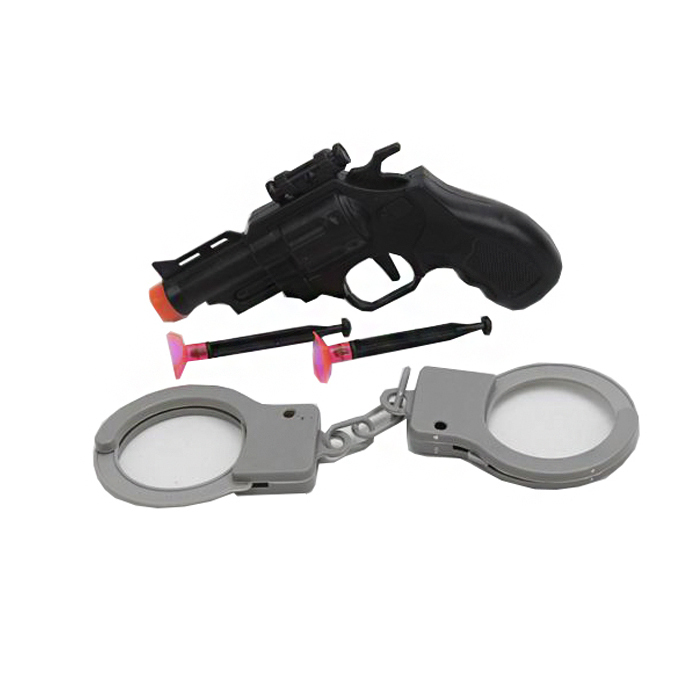 Пистолет с присосками и наручниками — купить в интернет-магазине OZON с ...