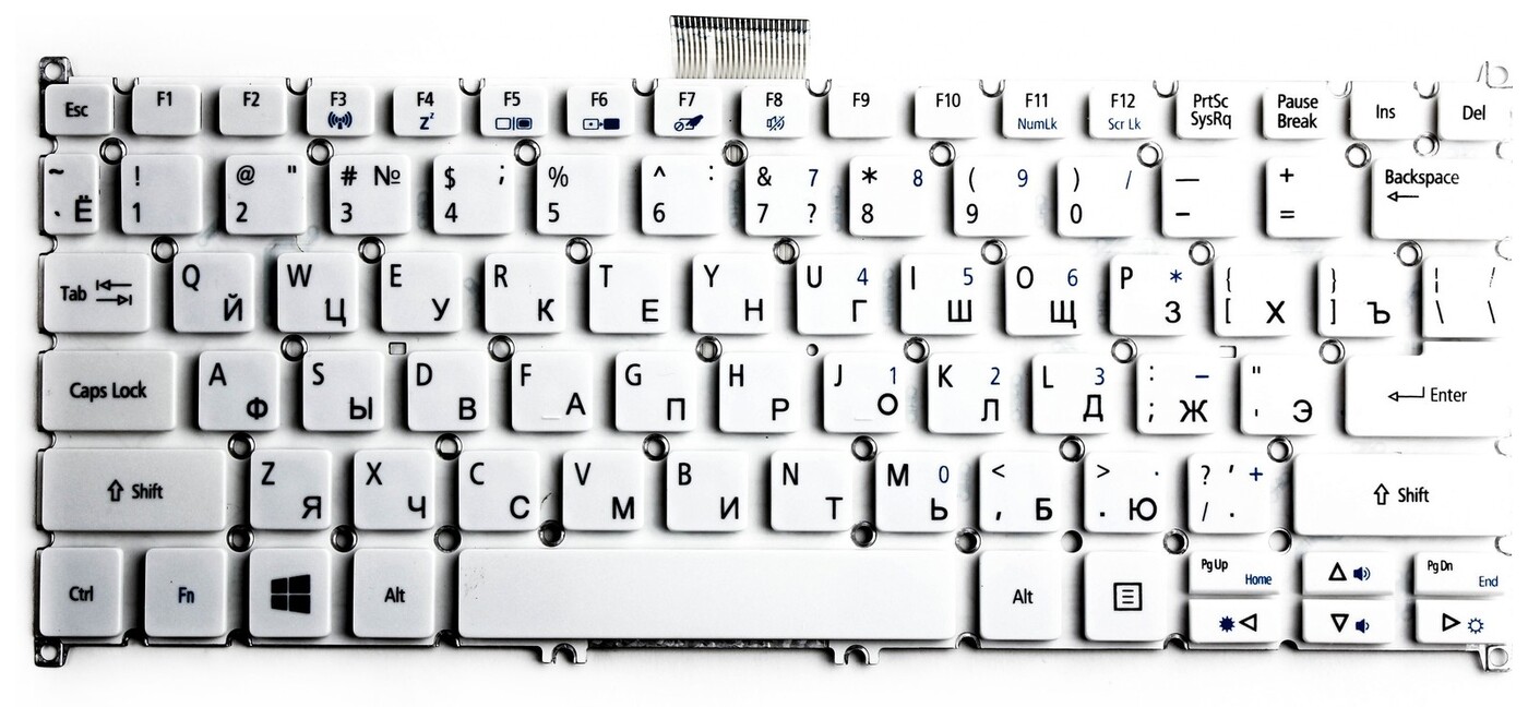 Клавиатура ноутбука Асер