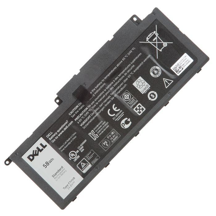 Аккумулятор ZeepDeep (F7HVR) для ноутбука Dell Inspiron 15-7537, 17-7737, 17-7746, 14.8V 58Wh