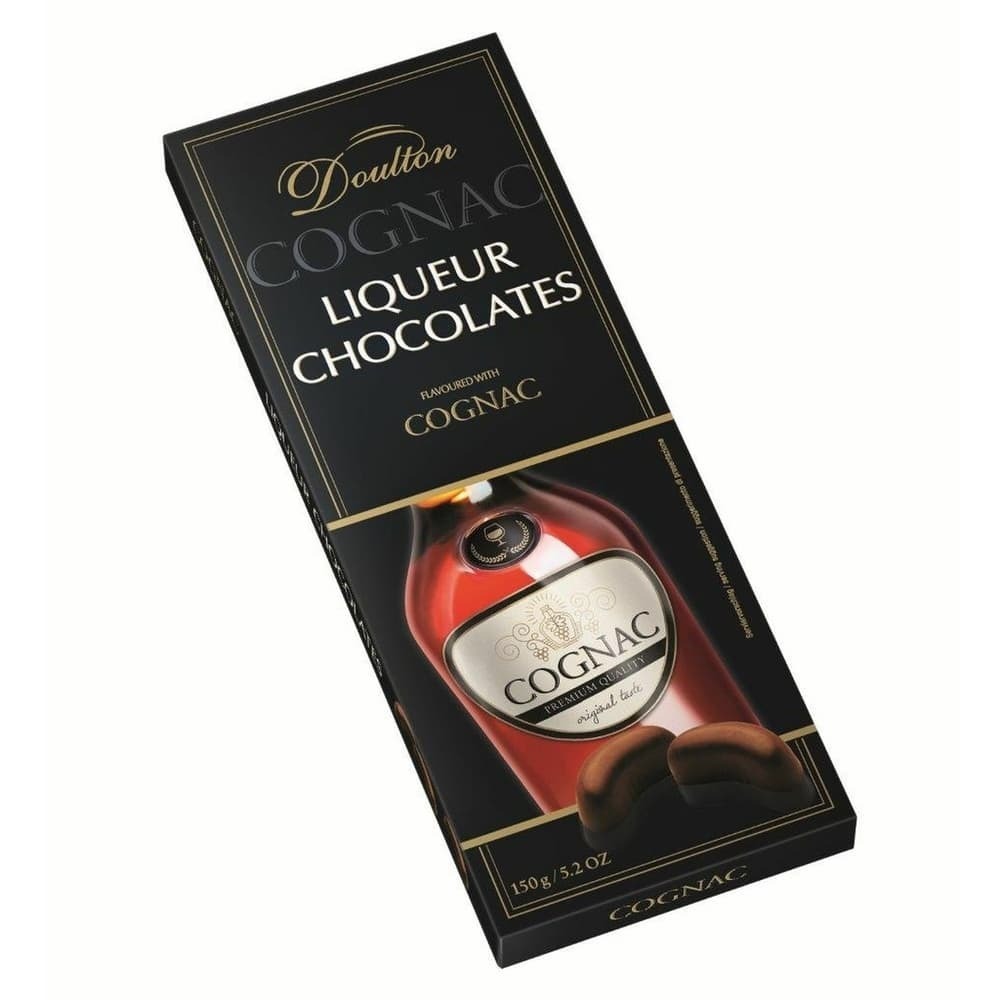 Характеристики Шоколад "Doulton" Liqueur Chocolates Cognac, 150 г