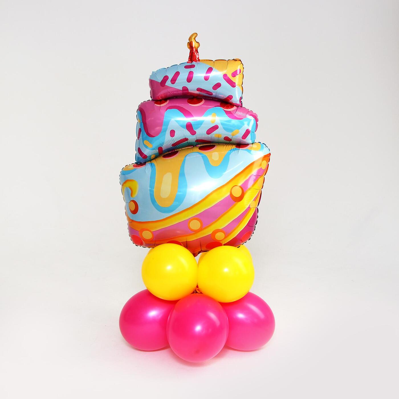 Сделать торт из шаров. Торт из шаров. Торт с шарами и бантом и шарами. Букет тортик фольгированный с шариками. Шар торт фольга.
