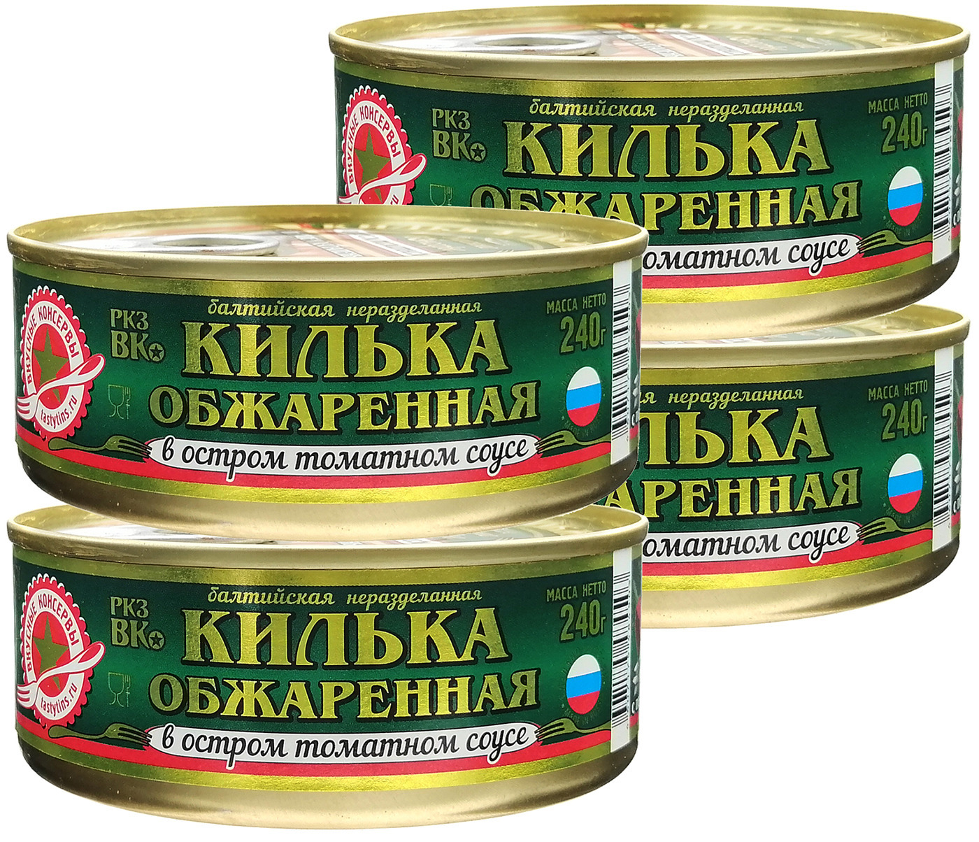 Характеристики Консервы рыбные "Вкусные консервы" - Килька в ОСТРОМ ...