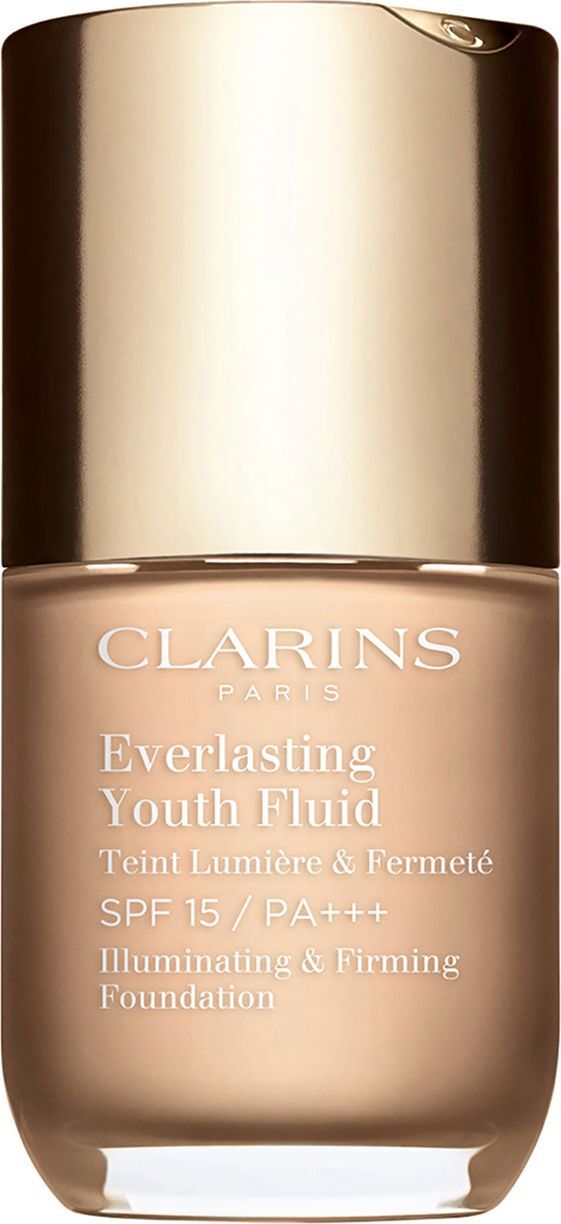 Clarins Everlasting Youth Fluid Устойчивый тональный флюид с омолаживающим действием SPF 15, 103 ivory, 30 мл