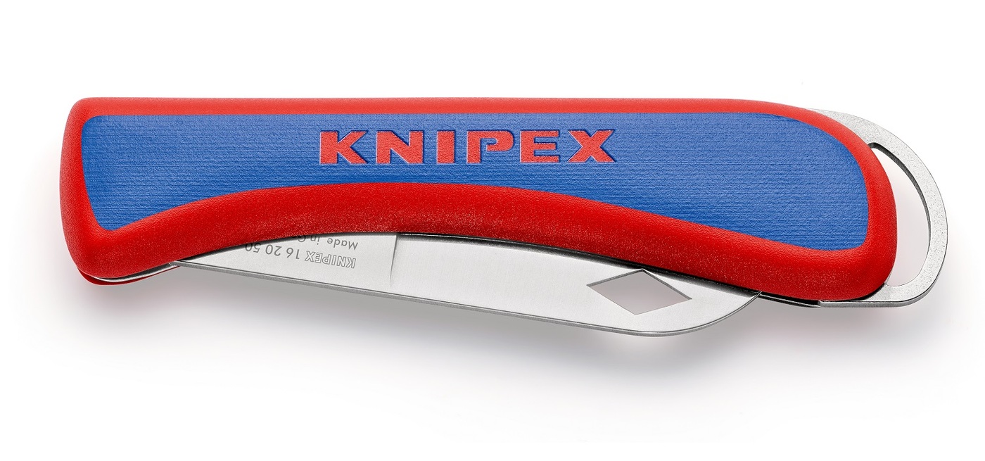 Ножэлектрикаскладной"KNIPEX"80/120ммKN-162050SB