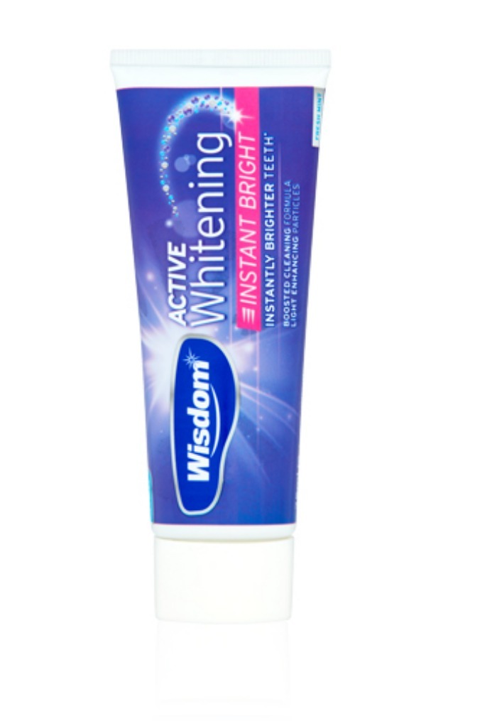 Зубная паста Wisdom Active Whitening Instant Bright содержит усиленные чист...
