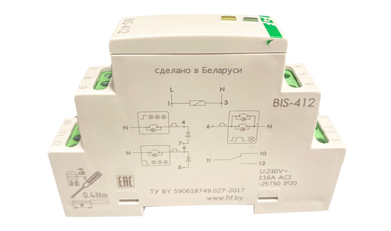 Бис 412 схема подключения