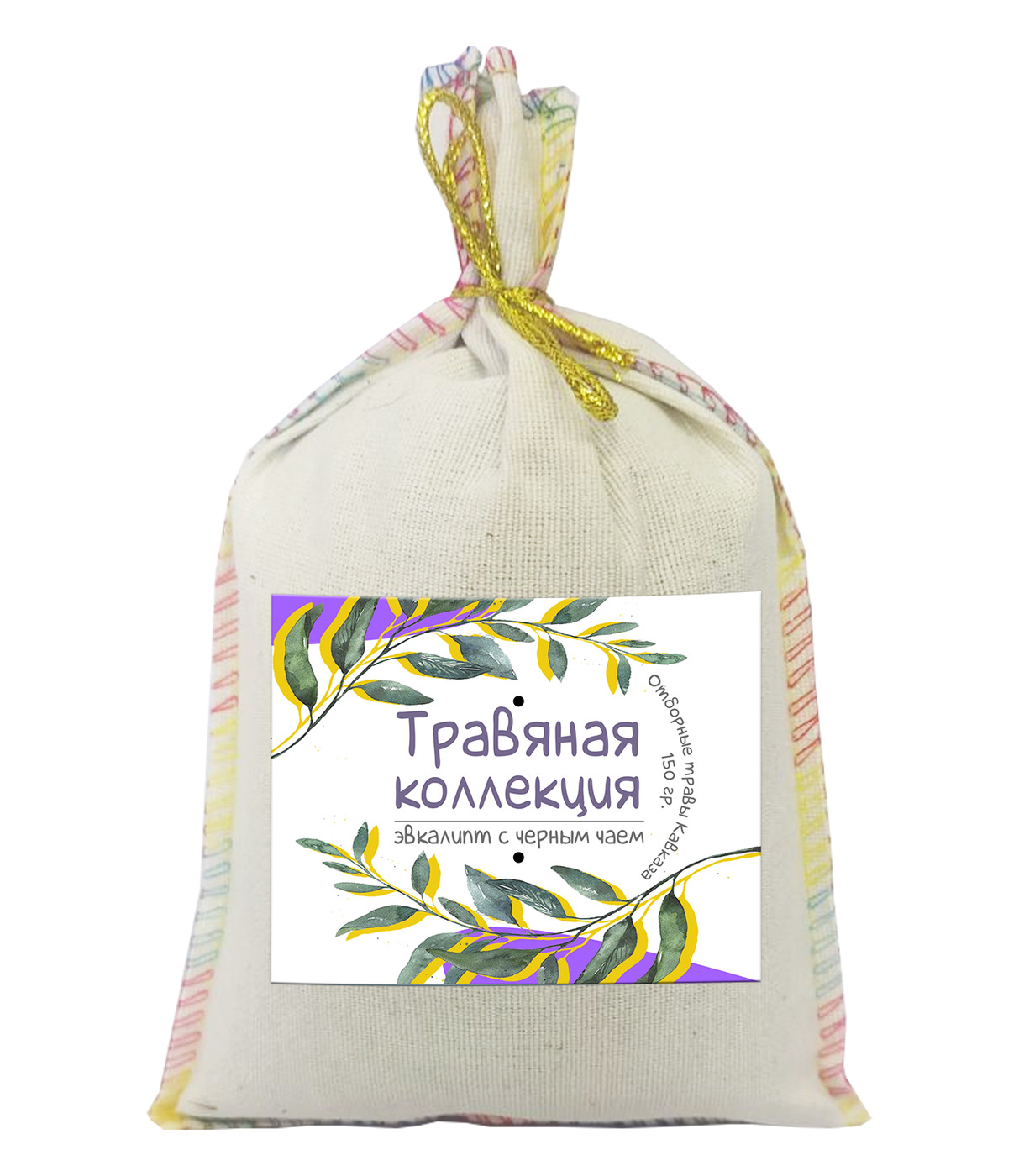 Чёрный чай "Травяная коллекция" 150гр., С горным эвкалиптом, CC-1 ...