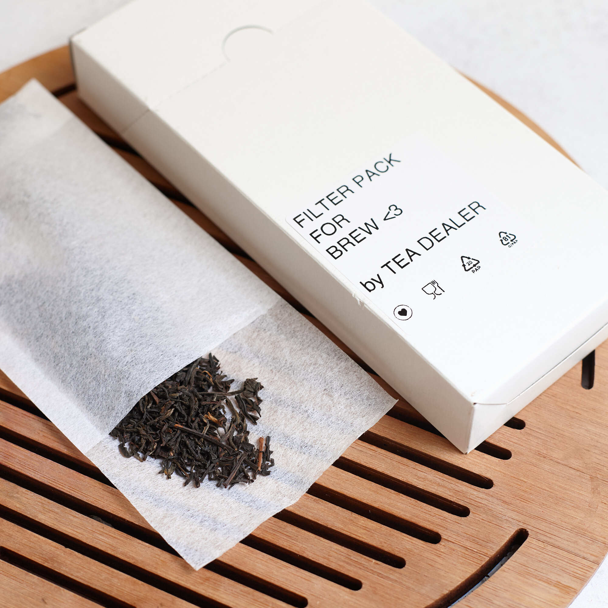 Бумажные Фильтр Пакеты Для Заваривания Чая Tea Dealer 100 шт ...