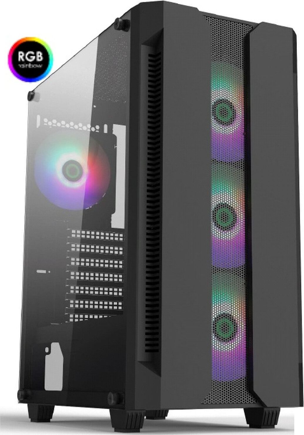 Chieftec Компьютерный корпус HUNTER GS-01B-OP, черный (GS-01B-OP)