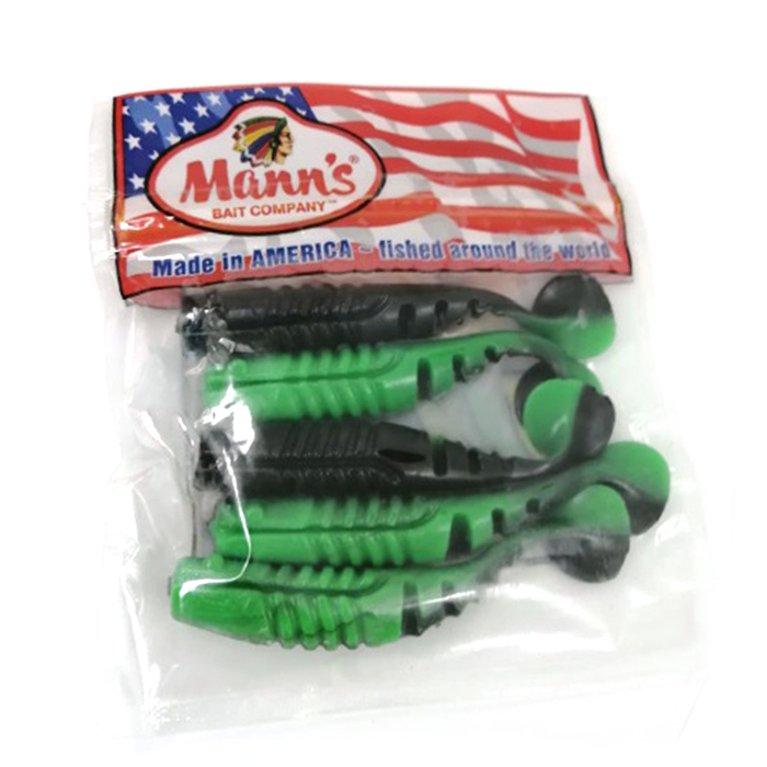 Силиконовые приманки Manns SAMBA / Приманка Самба/ Плавающая, зелено ...