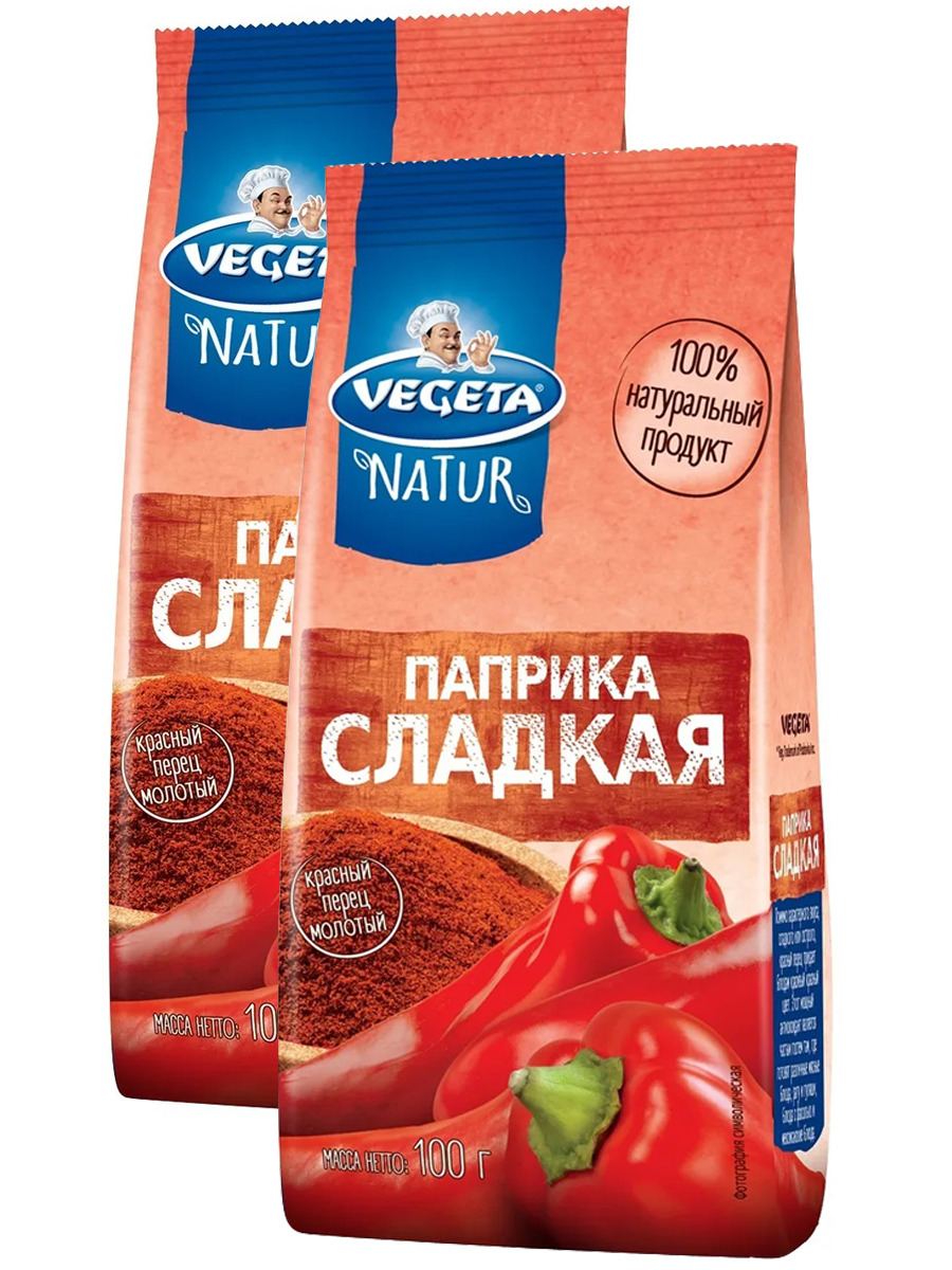 Vegeta Паприка сладкая молотая, 100 г х 2 шт — купить в интернет ...