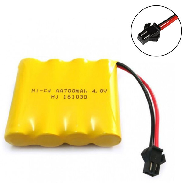 Аккумулятор NI-CD AA 4.8V 700MAH форма FLATPACK разъем SM