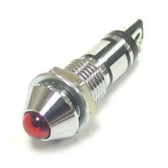 2штукСветодиодвкорпусеL-706-R,12V,красный