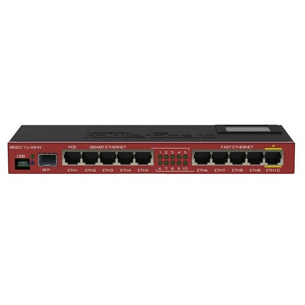 Коммутатор MIKROTIK (switch) RB2011UiAS-IN RouterBOARD - купить по выгодной...