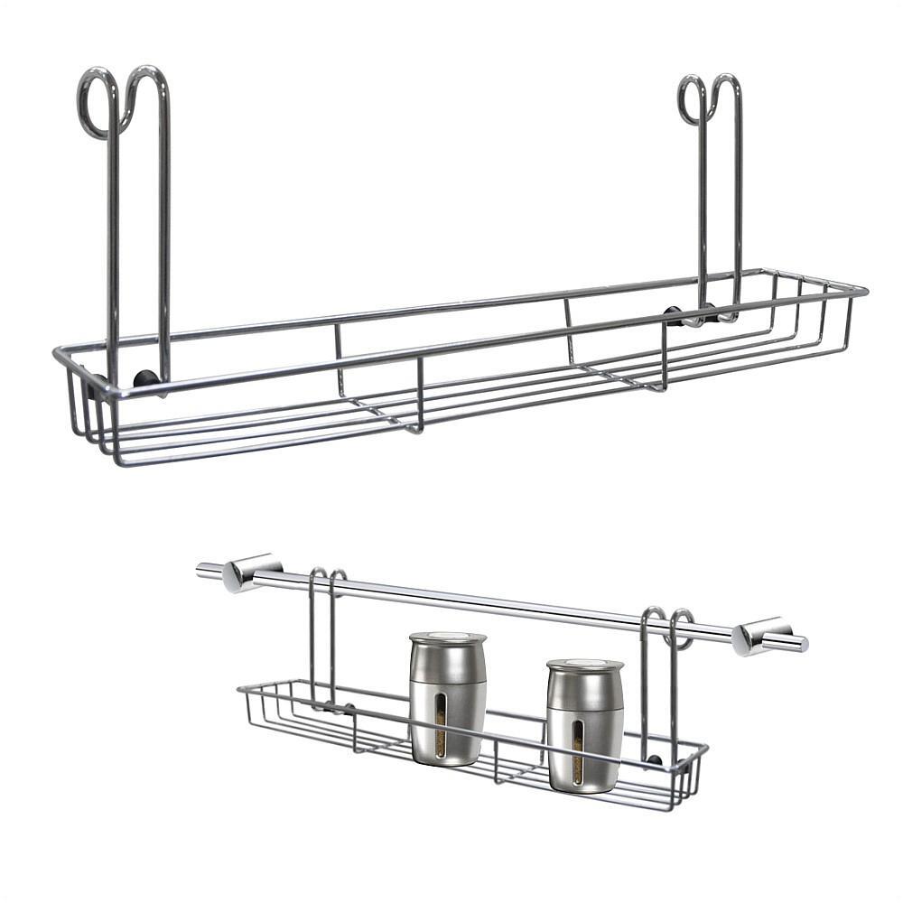 Полка для специй навесная на рейлинг 35*7,5*12см an52-135