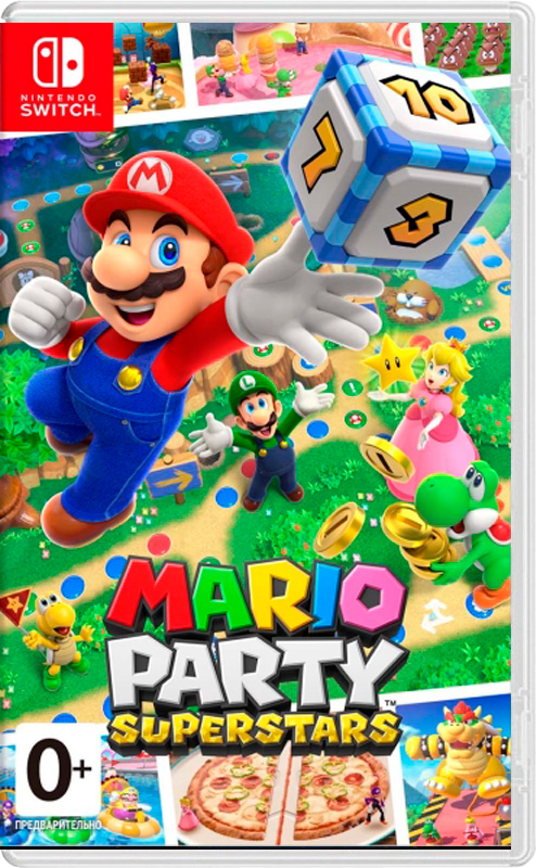 Mario party superstars - nintendo switch