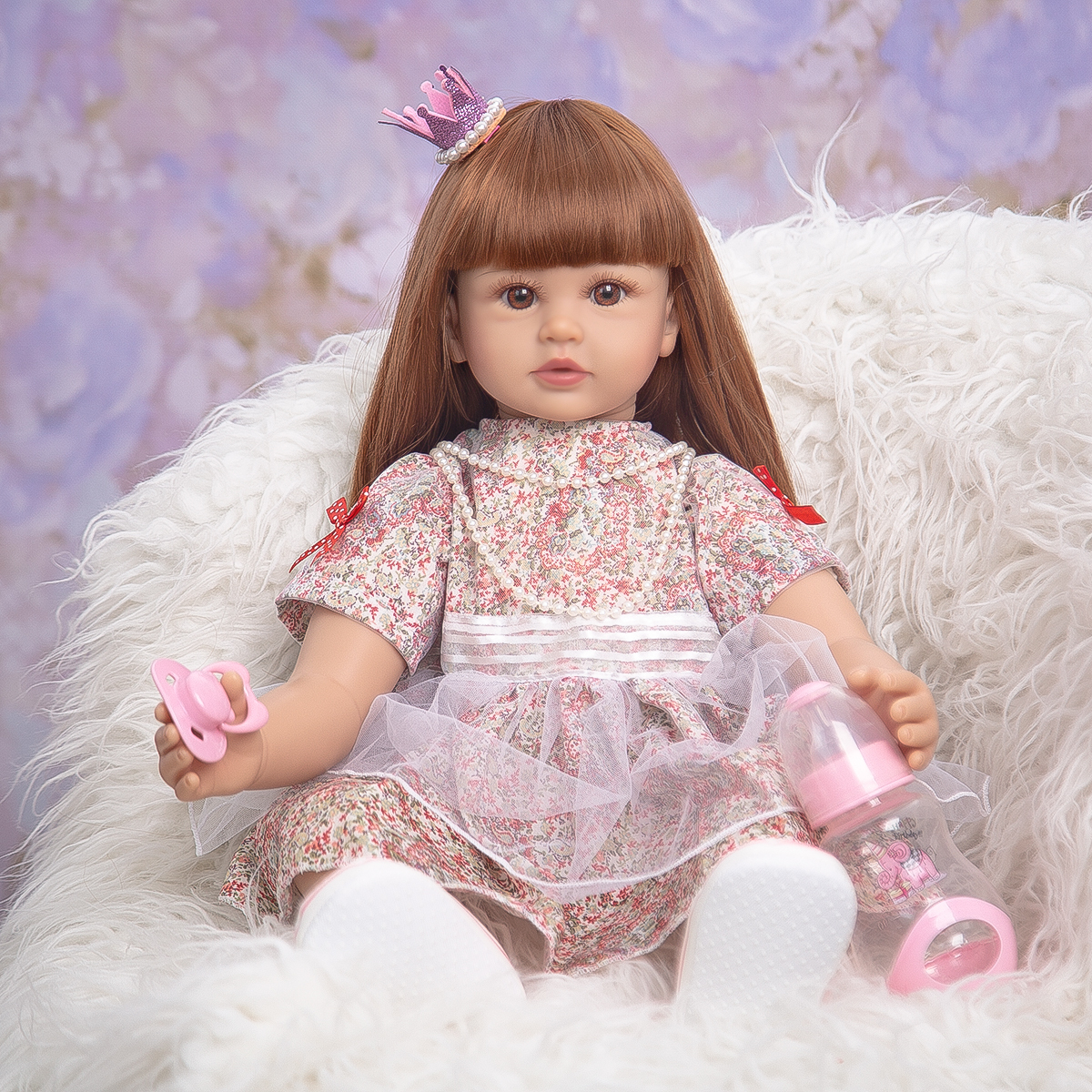Реалистичные игрушки куклы принцесса реборн Boneca 60cm — купить в ...